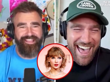 Jason Kelce, Travis Kelce, Taylor Swift