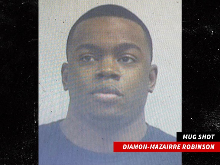 Foto policial de Dimon-Mazaire Robinson 1