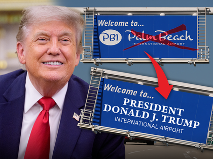 main donald trump palm beach airport name change getty