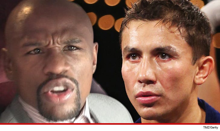 Floyd Mayweather -- Rips Triple G You're a Nobody :: 0616-floyd-golovkin-tmz-getty-4