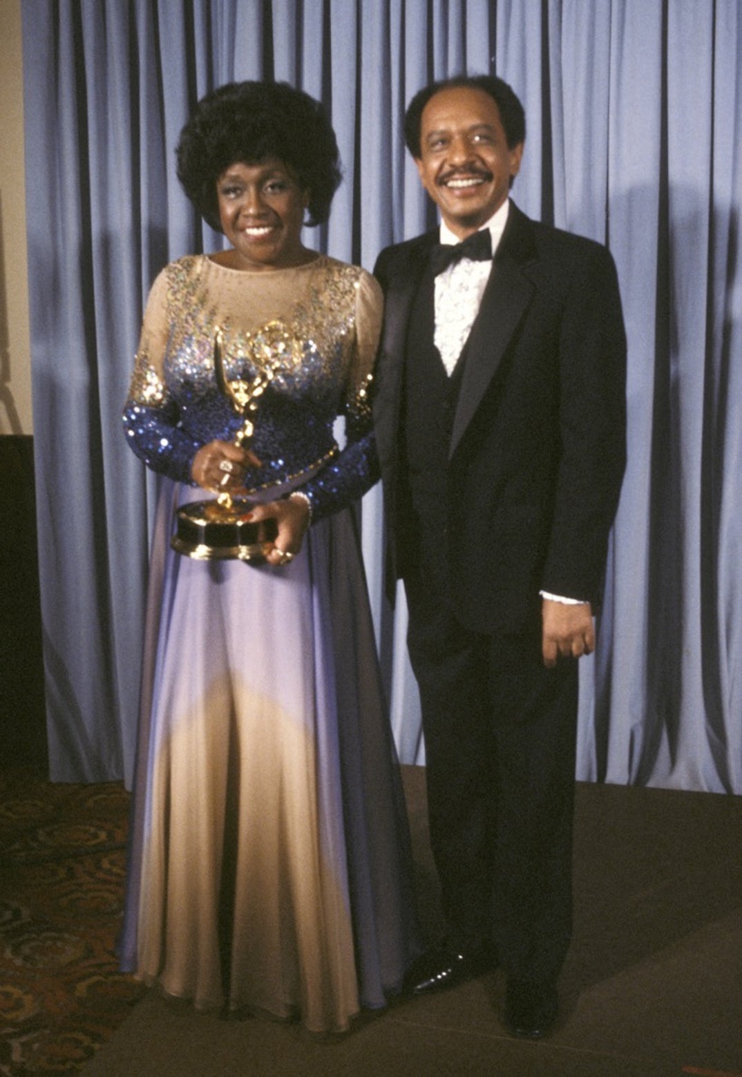 Isabel Sanford and Sherman Hemsley -- 33rd Annual Primetime Emmy Awards