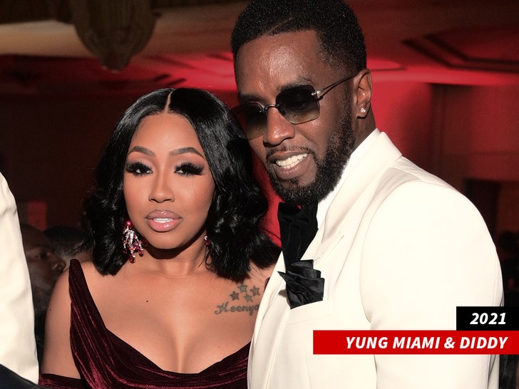 Diddy s Ex Yung Miami Denies Sex Worker Claim Says Video Out of  