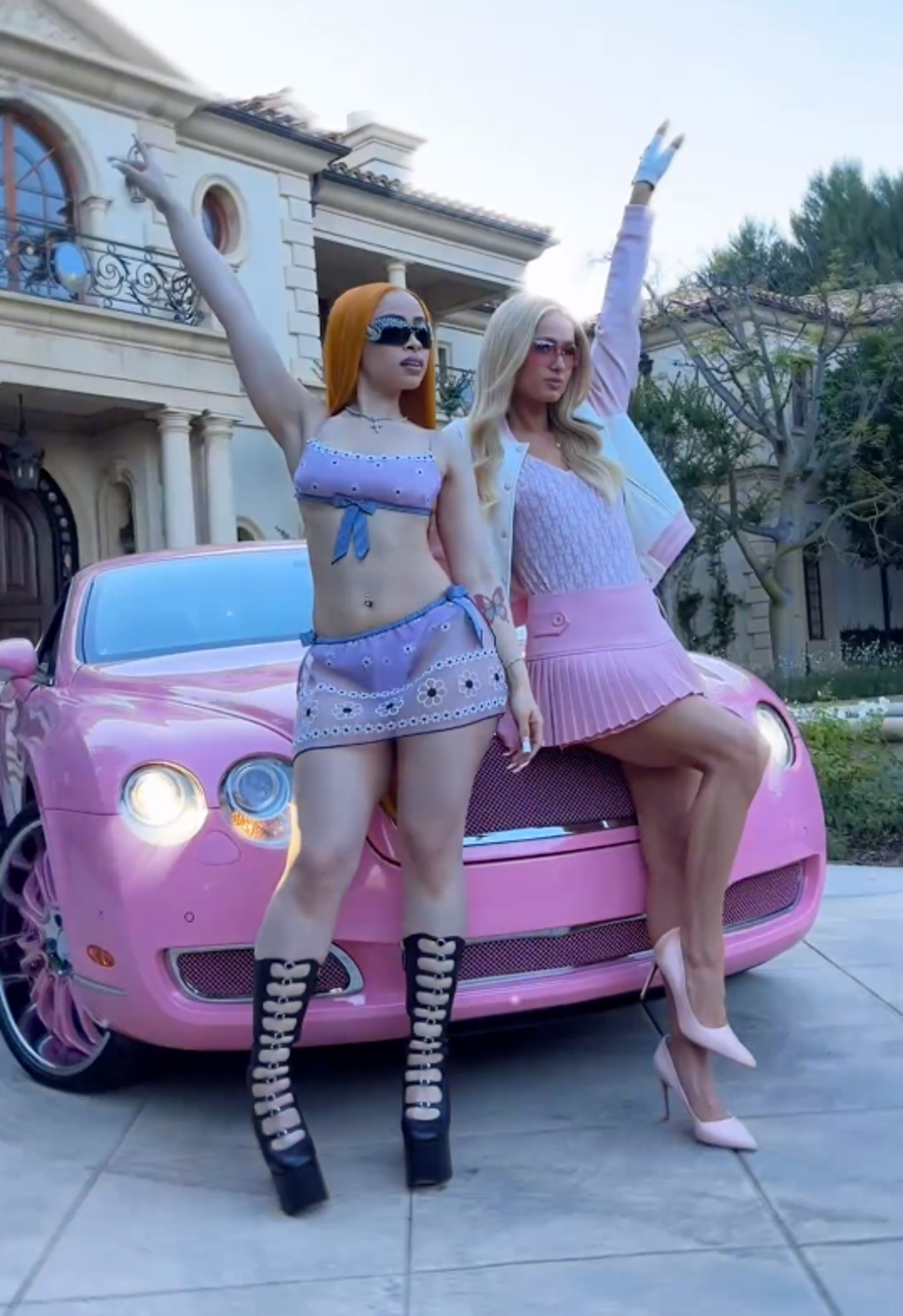 Ice Spice vs. Paris Hilton -- Y2K Edition