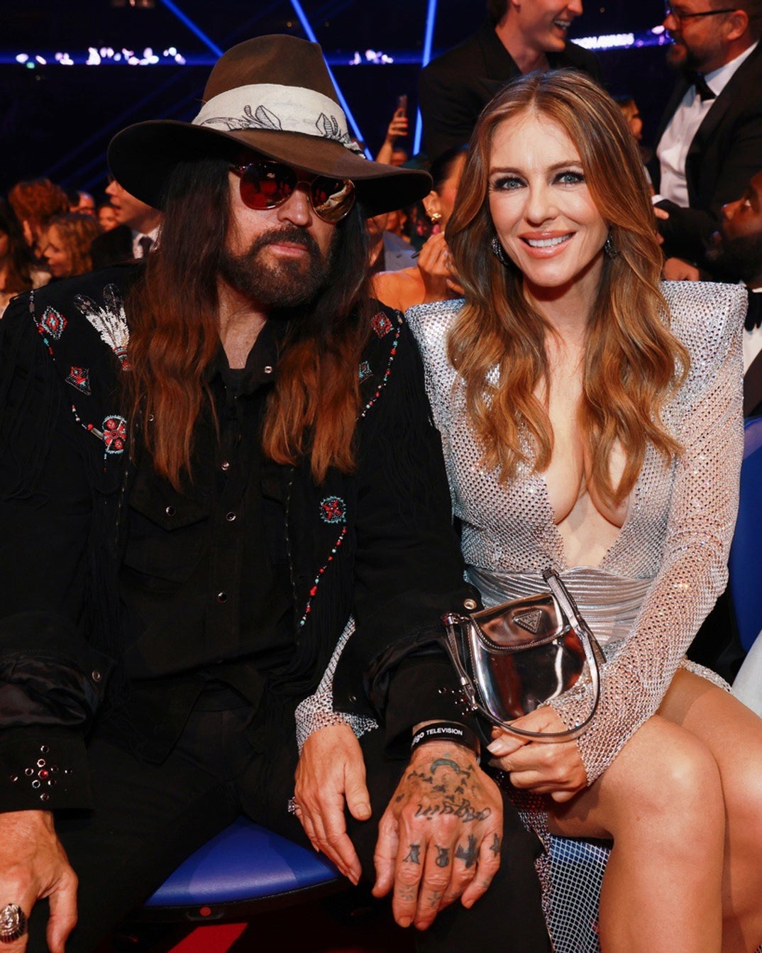 Billy Ray Cyrus Elizabeth Hurley 1