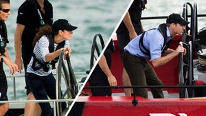 Kate Middleton -- Duchess Crushess Prince William at Sea