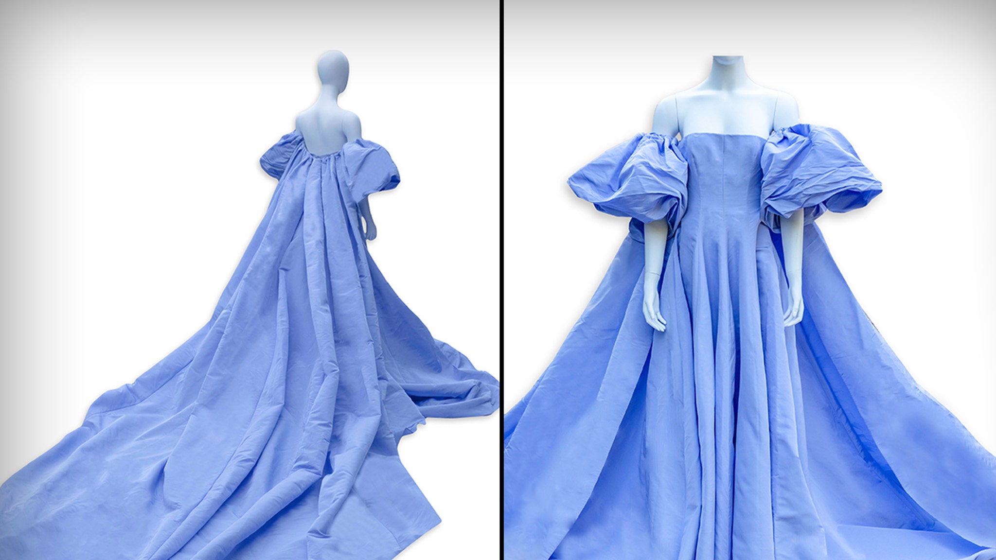 lady gaga blue valentino dress Lady Gaga's mystery dress is set to go up for auction on October 31st - Balkanweb.com