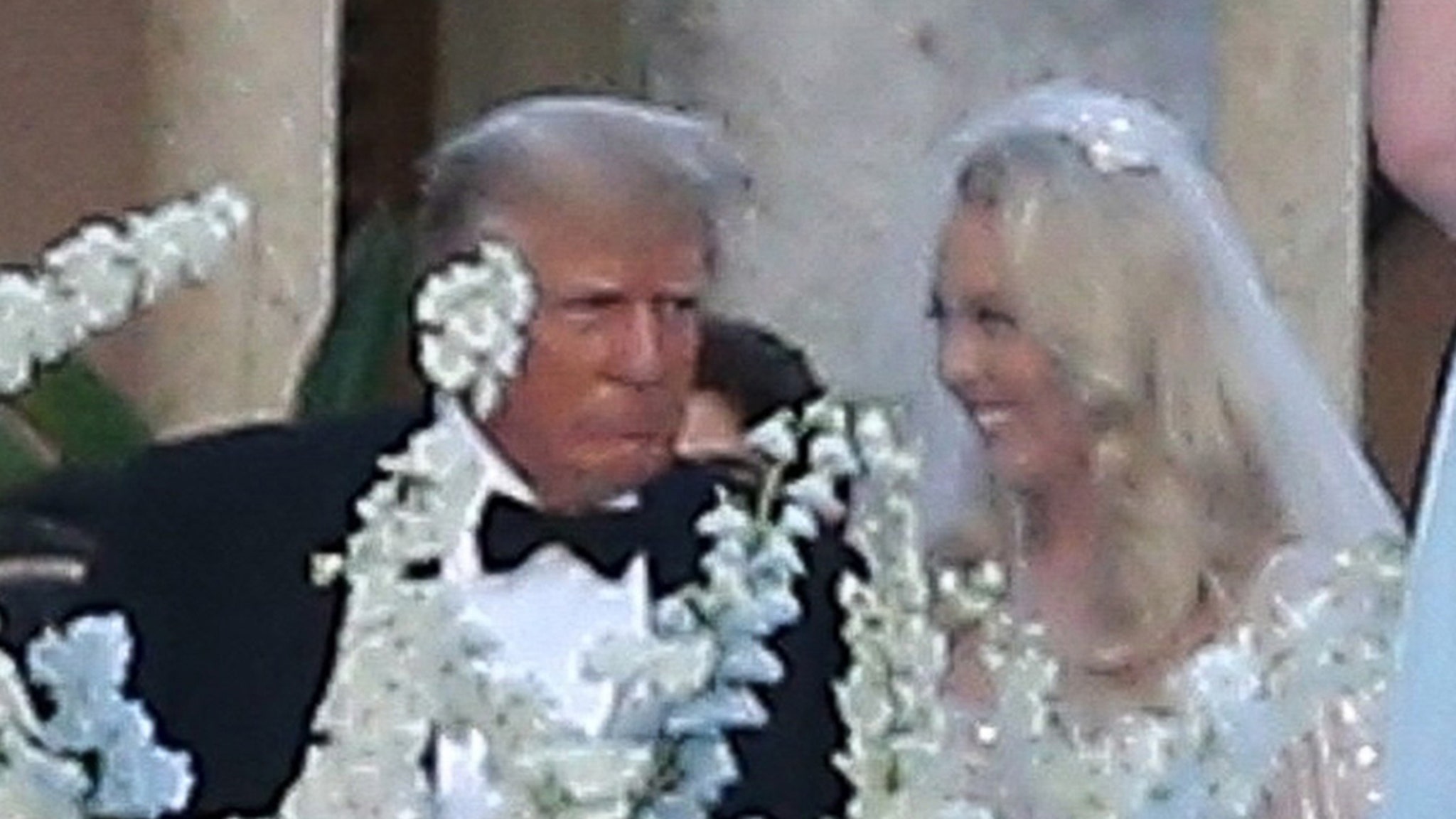Tiffany Trump Ready for Wedding at Mar-a-Lago, Donald Dresses in Tux