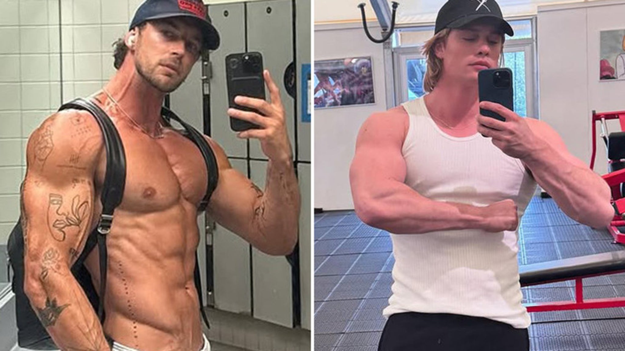 Christian Hogue vs. Nicholas Galitzine Who'd You Rather?! (Man Muscles Edition)
