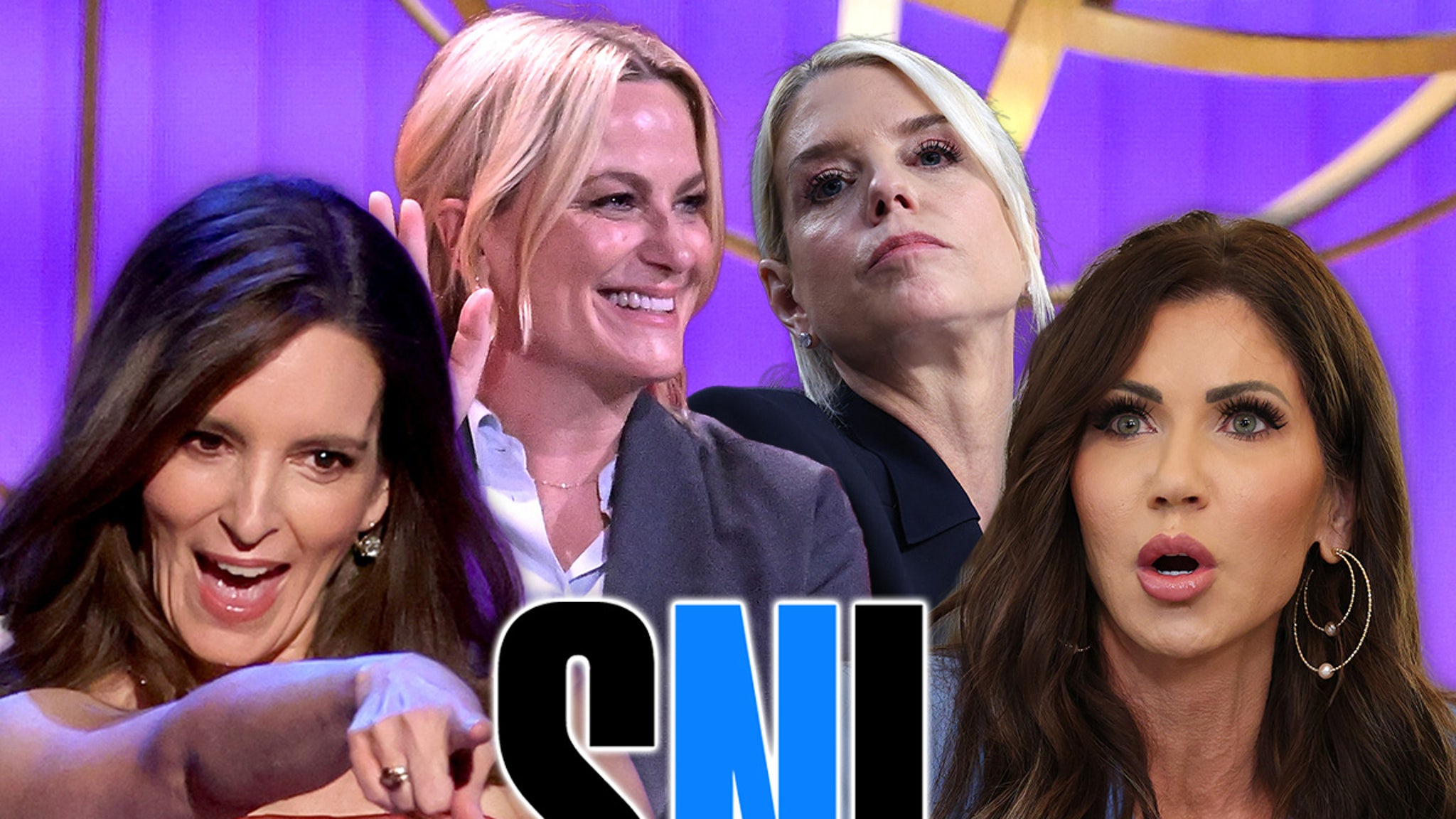 Tina Fey and Amy Poehler Reunite on 'SNL' as Kristi Noem & Pam Bondi