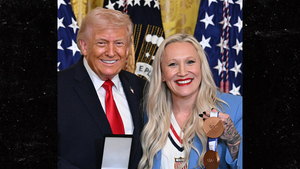 Kaillie Humphries Donald Trump main getty