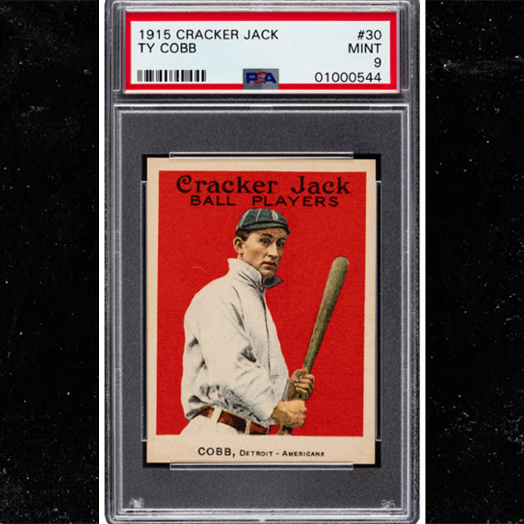 Extremely Rare Ty Cobb Baseball Card From 1915 Sells For $504K