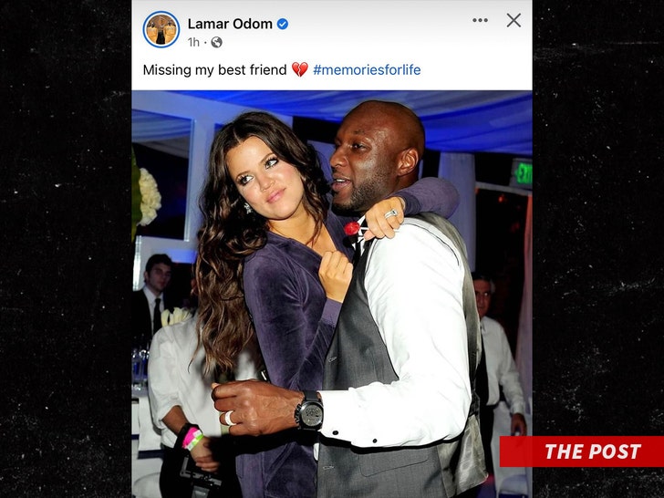 Lamar Odom, Khloe Hakkında Gönderiyi Reddetti, Facebook'tan Kilitlendiğini Söyledi