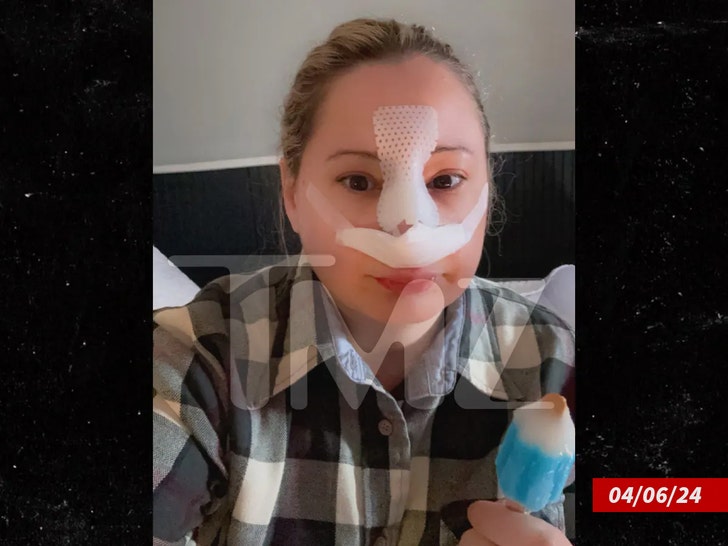 Gypsy Rose Blanchard Recovering in First Look After Nose Job