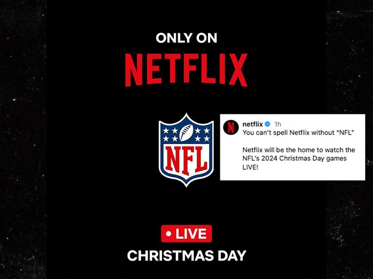 Netflix NFL Instagram Post.