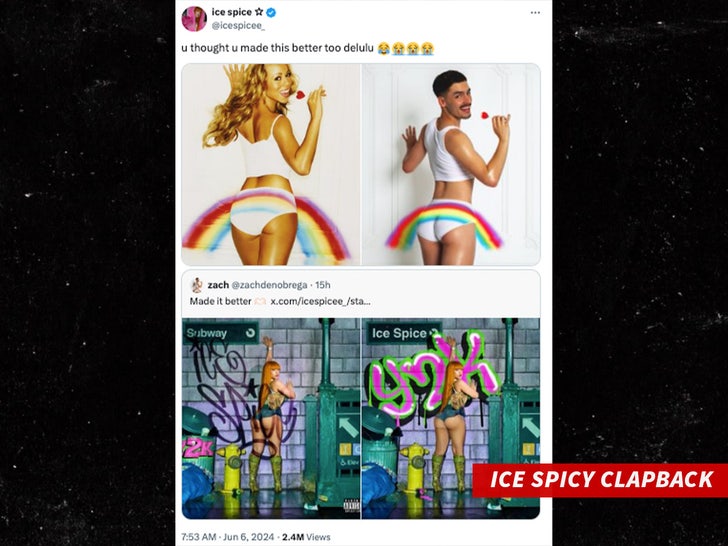 Ice Spicy Clapback tweet
