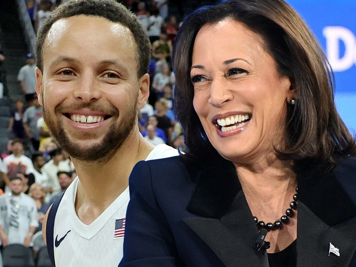 Stephen Curry Kamala Harris