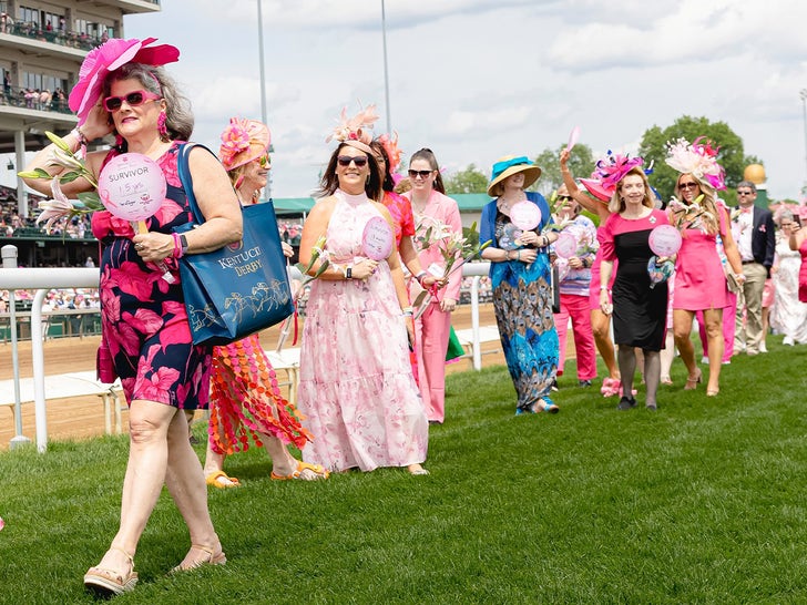 Kentucky Oaks Survivors Parade At Kentucky Derby