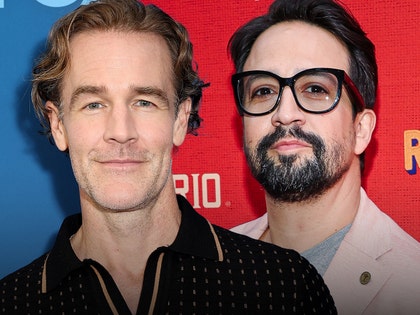 james van der beek and  lin manuel miranda getty 1