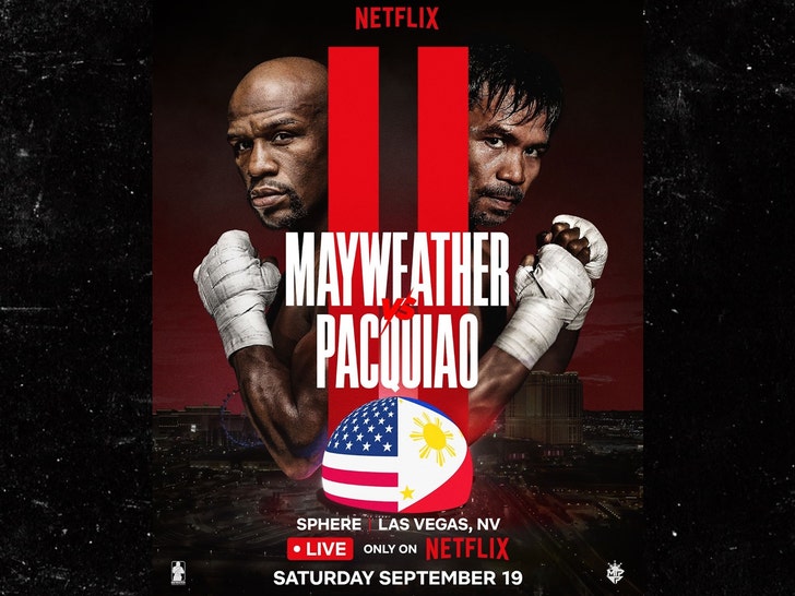 Cartel de Mayweather Pacquiao 2