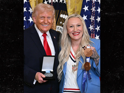 Kaillie Humphries Donald Trump main getty