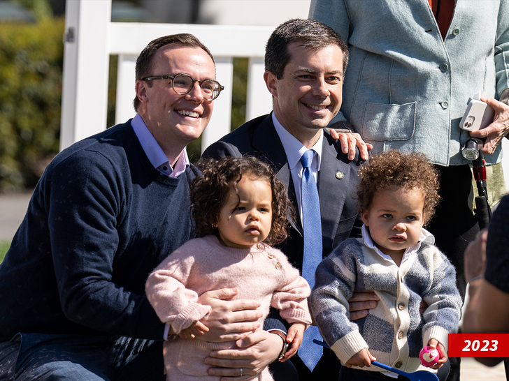 sub Pete Buttigieg Chasten Buttigieg twins getty