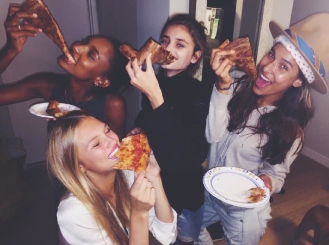 Taylor Hill, Romee Strijd, & friends!