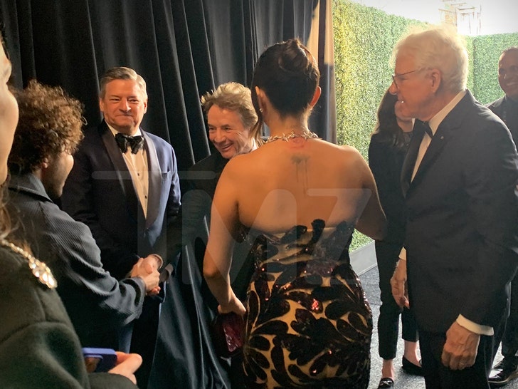 Selena Gomez Introduces Benny Blanco to Martin Short and Steve Martin