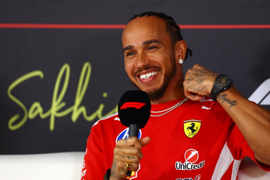 Lewis Hamilton Behind The Wheel 2