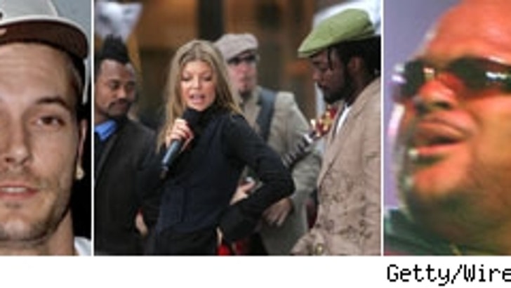 KFed and Black-Eyed Peas and Ruben Studdard