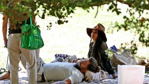 Jason Momoa and Lisa Bonet Blissed Out on Picnic Date in L.A.