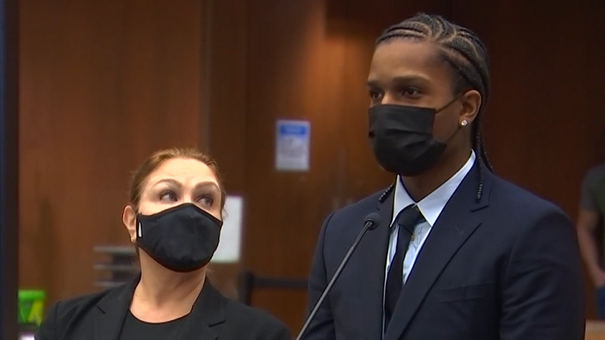 A$AP Rocky Pleads Not Guilty in Felony Firearms Case – TMZ