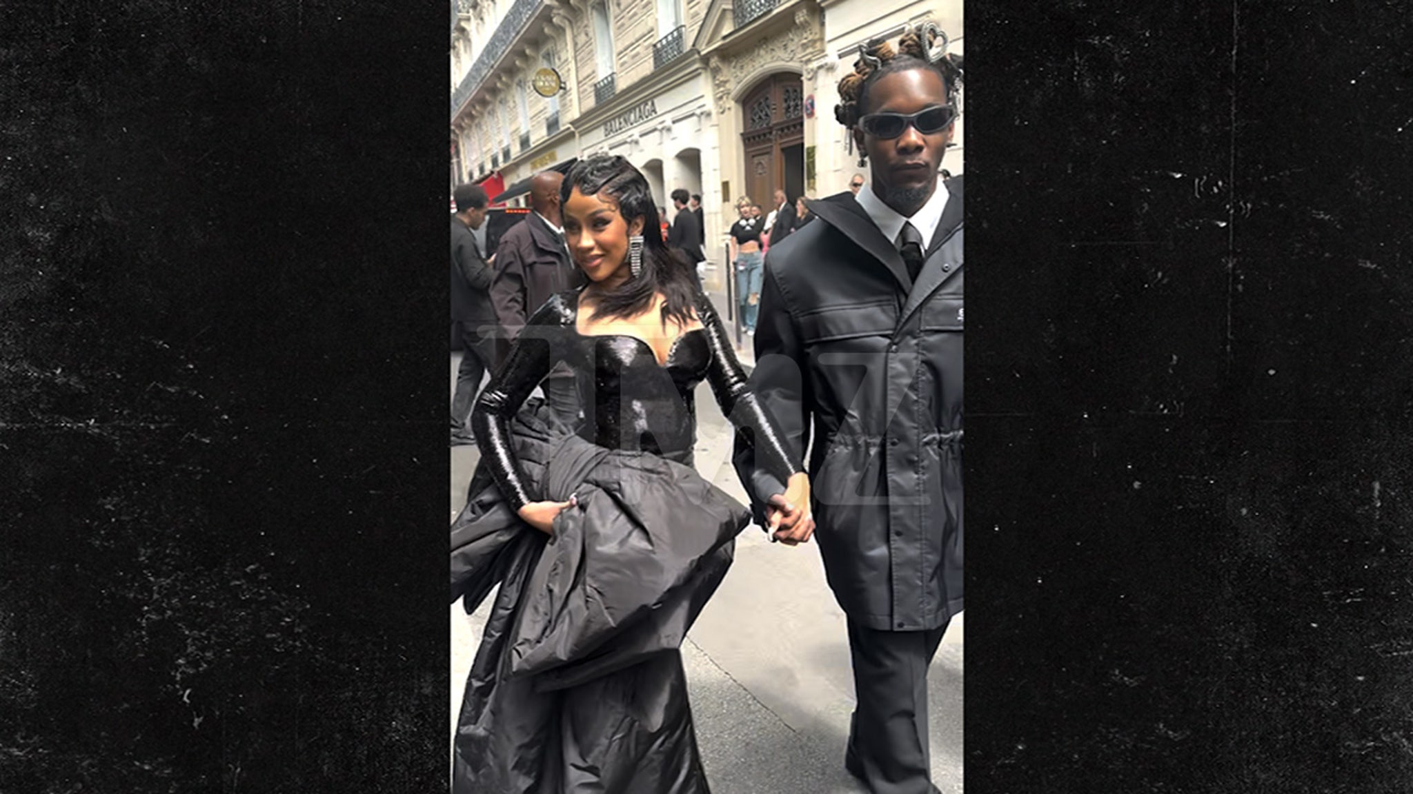Inside Offset's Paris Fashion Week, From Modeling for Balenciaga to  Shopping With Cardi B