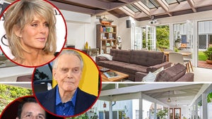 Farrah Fawcett, Lee Majors and Kurt Rappaport Alongside A Home