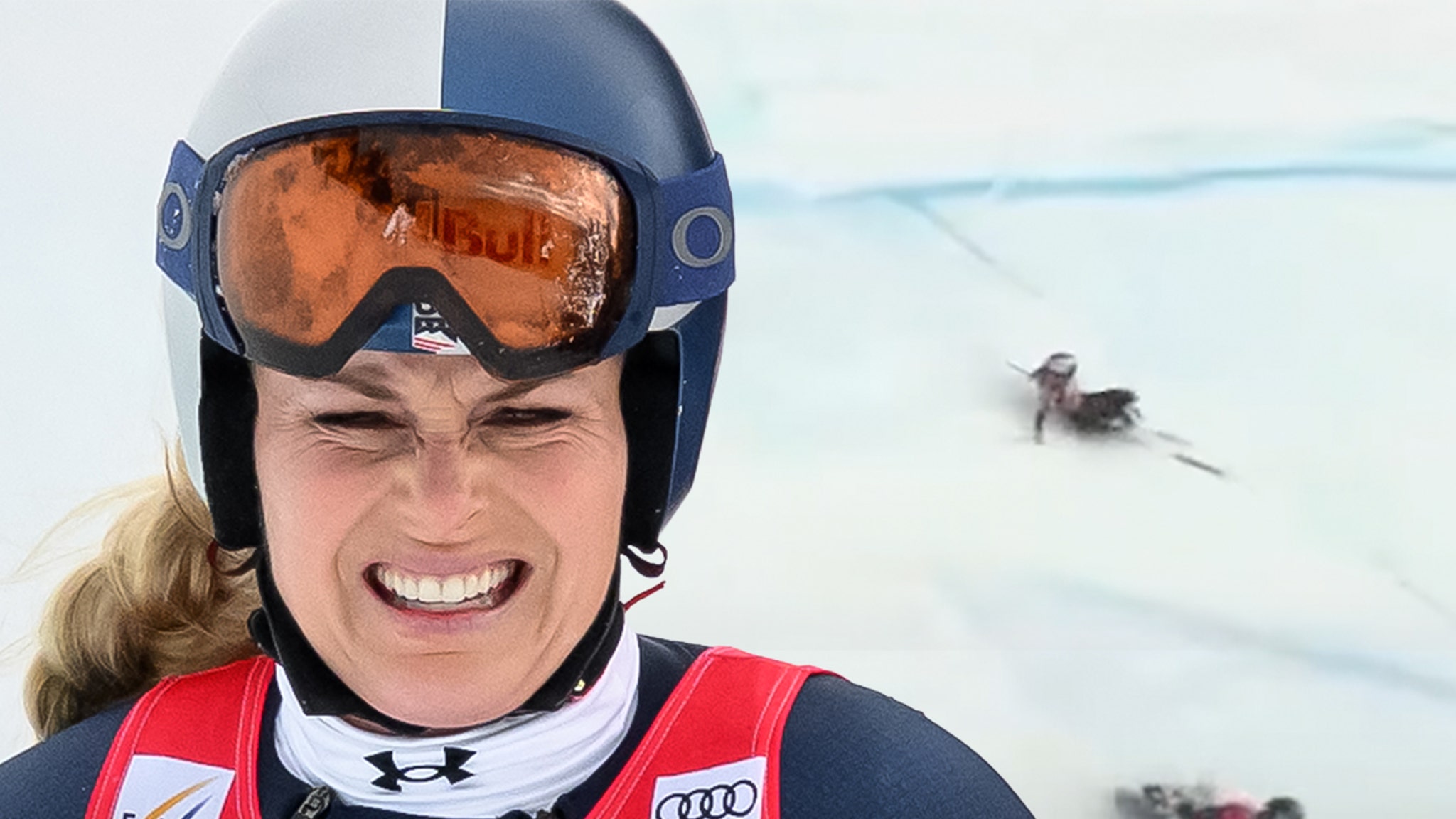 Lindsey Vonn gooit video weg tijdens de WK-race voorafgaand aan de Olympische Winterspelen