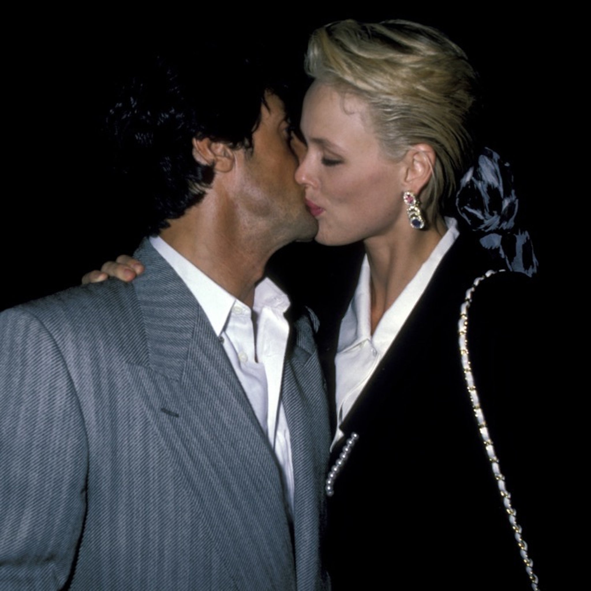 Sylvester Stallone and Brigitte Nielsen Together