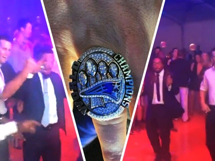 Tom Brady -- Drippin' In Diamonds  Rocks All 4 SB Rings!!!