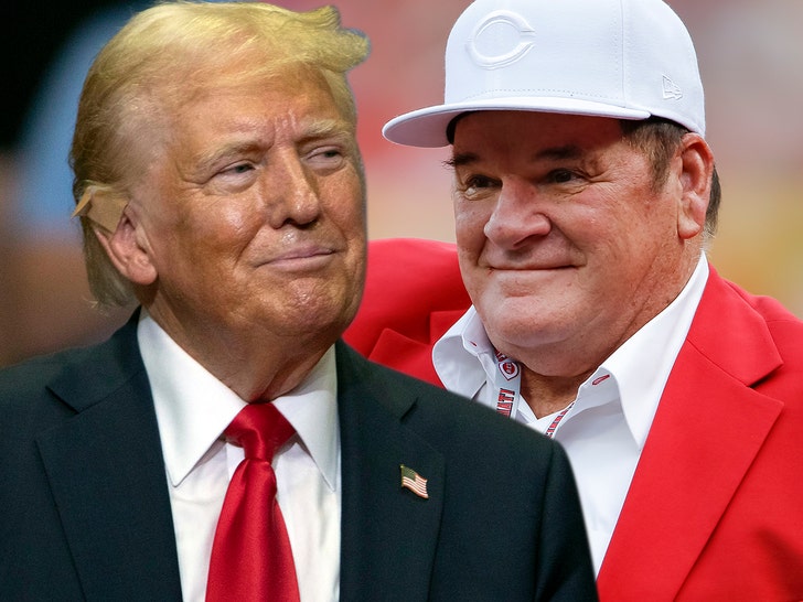 Getty 2 of Donald Trump and Pete Rose