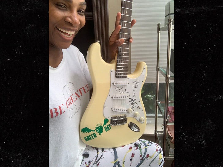 serena williams green day