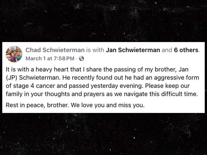 Chad Schwieterman Jan  Schwieterman facebook sub.