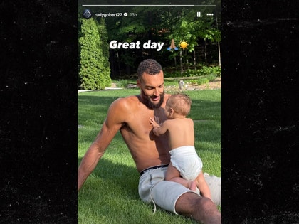 rudy gobert and son insta 1