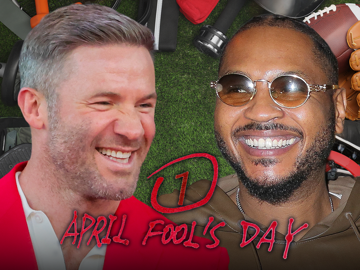 julian edelman carmelo anthony april fools main