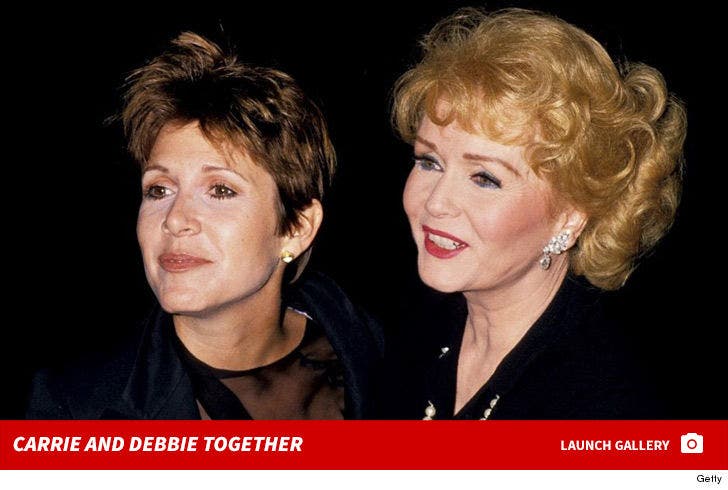 Debbie Reynolds and Carrie Fisher Together