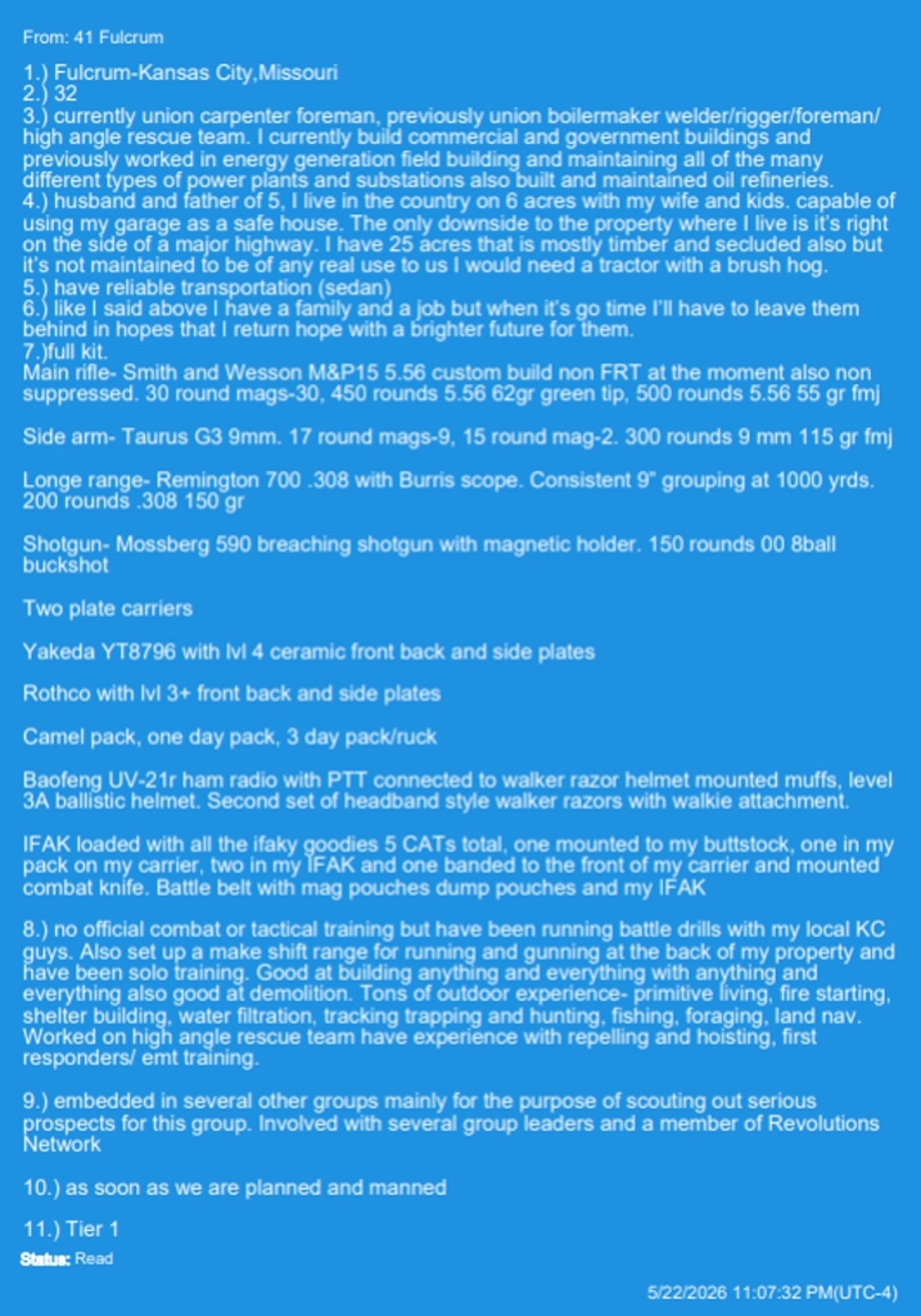 UFC Plot Complaints 10