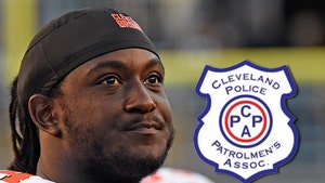 Cleveland Browns -- Police Threaten to Pull Protection Over Player's Dead Cop Post