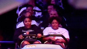 Lizzo Celebrates with Sister and Friends at Disneyland