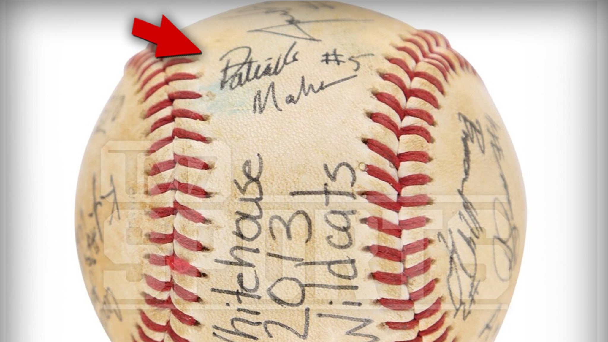 Patrick Mahomes Baseball Autographed In H.S. Hits Auction, 2013 Signature!