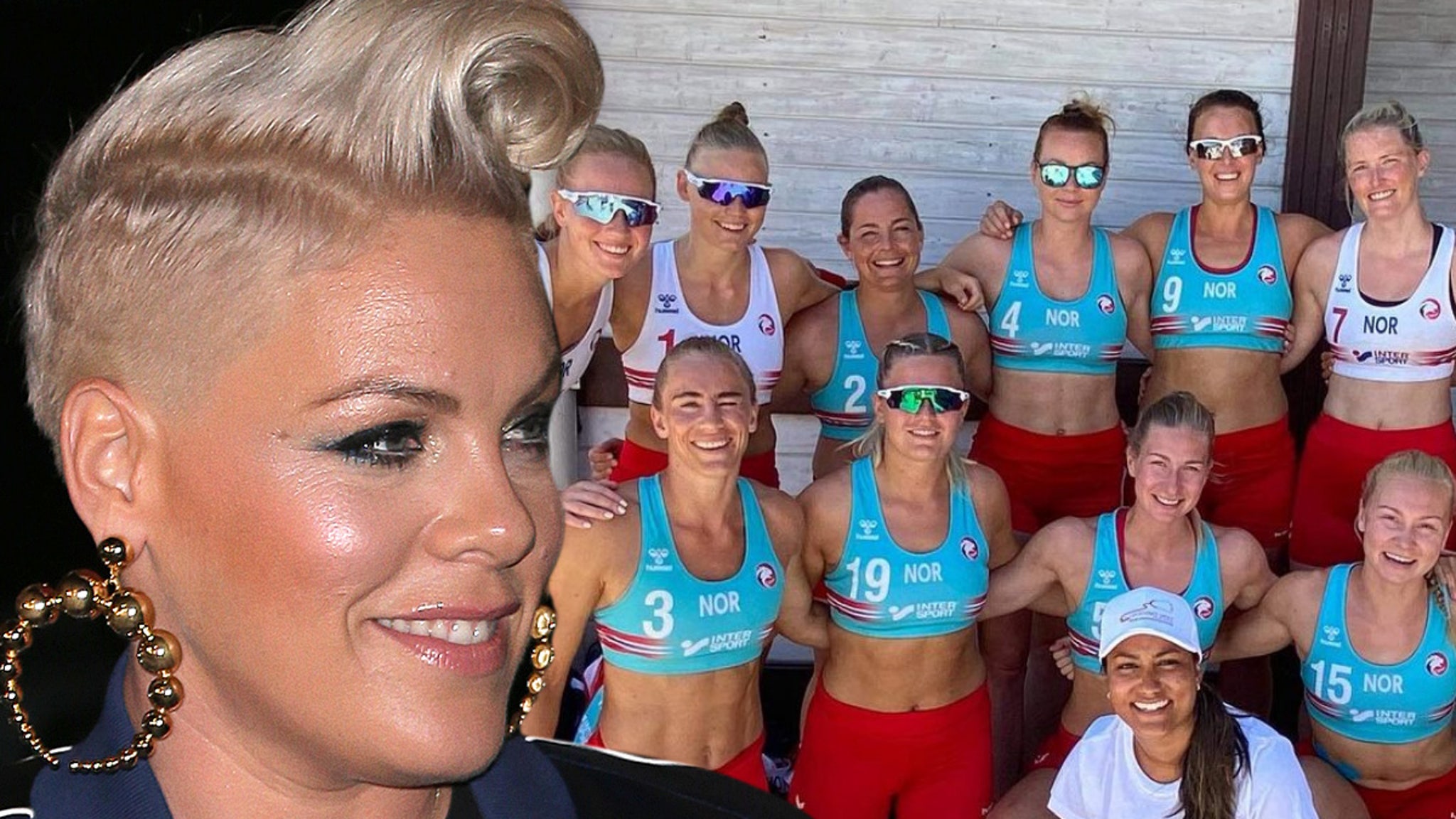 P!nk Says She'll Pay Norwegian Women's Handball Fines Over 'Sexist Rules'