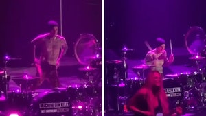 Travis Barker Performs With MGK at Forum, Fully Back After Hospitalization