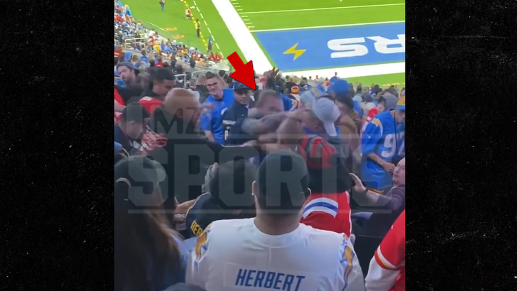 WATCH: Video shows violent brawl breaking outside SoFi Stadium after Chargers  vs. Chiefs game