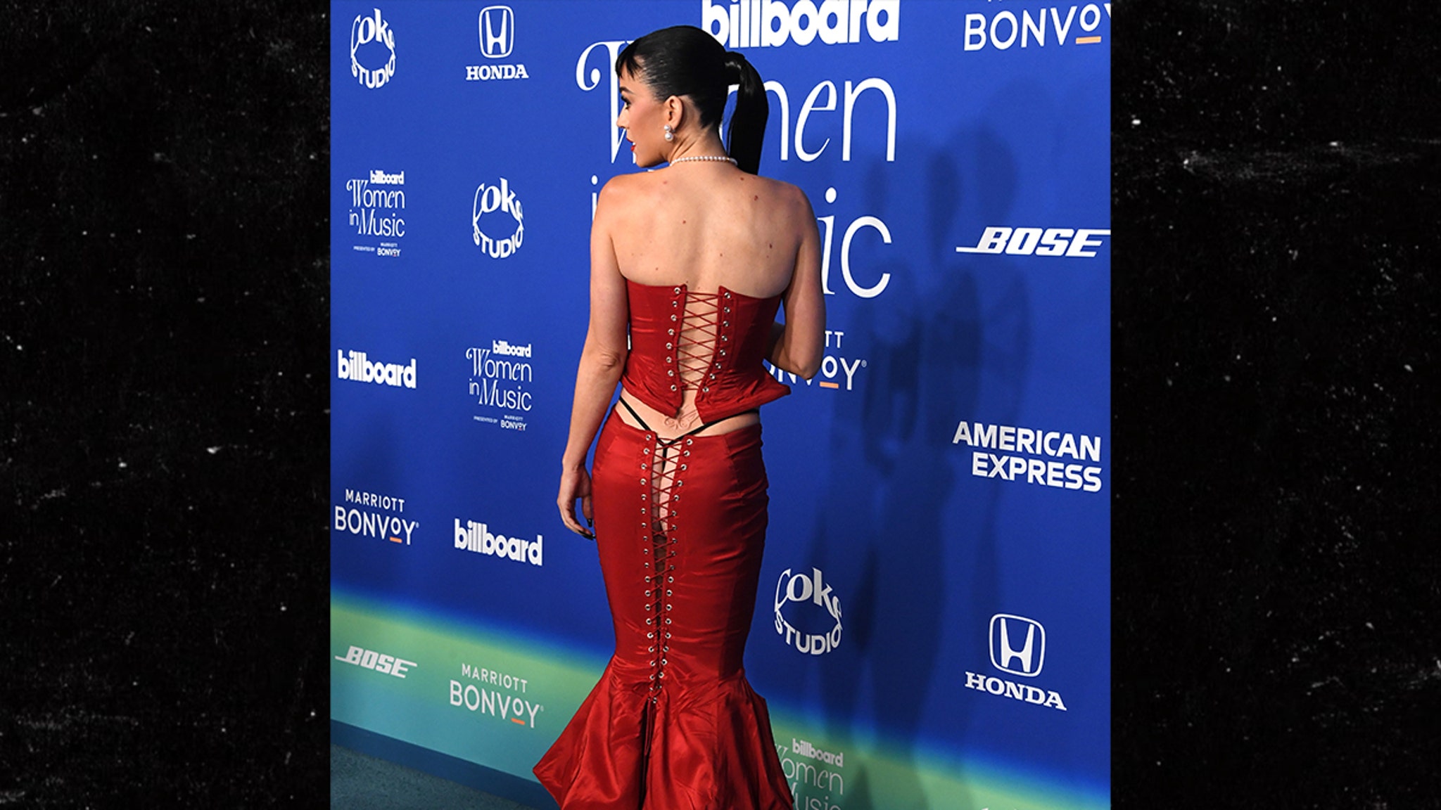katy perry backless dress Katy Perry's Backside-Baring Red Carpet Look Will Leave You Wide Awake